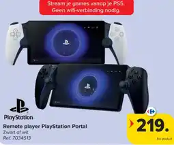 Carrefour Remote player PlayStation Portal aanbieding