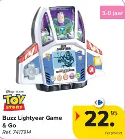 Carrefour Buzz Lightyear Game & Go aanbieding
