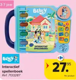 Carrefour Interactief spellenboek aanbieding