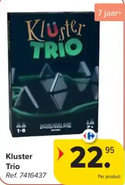 Carrefour Kluster Trio aanbieding