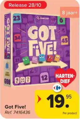 Carrefour Got Five! aanbieding
