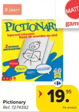 Carrefour Pictionary aanbieding