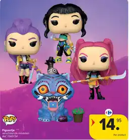 Carrefour Figuurtje verschillende modellen aanbieding