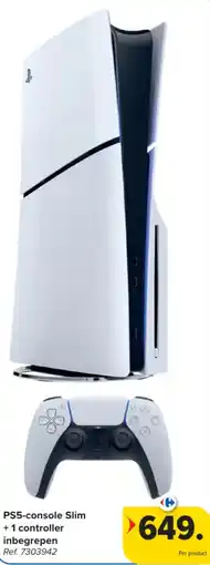Carrefour PS5-console Slim aanbieding