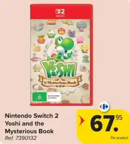 Carrefour Nintendo switch 2 yoshi and the mysterious book aanbieding