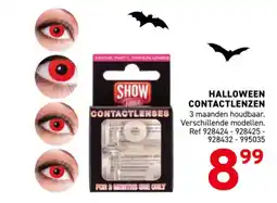Trafic Halloween contactlenzen aanbieding
