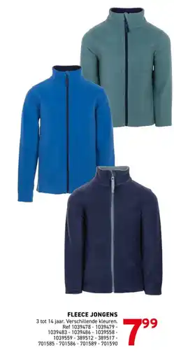 Trafic Fleece jongens aanbieding