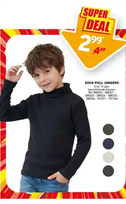 Trafic Sous-pull jongens aanbieding