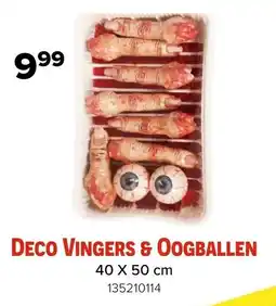 Euroshop Deco vingers & oogballen aanbieding