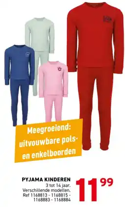 Trafic Pyjama kinderen aanbieding