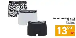 Trafic Set van 3 boxershorts jongens aanbieding