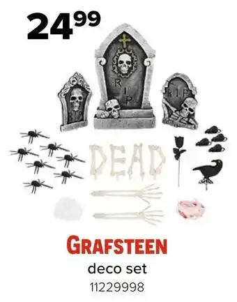 Grafsteen deco set