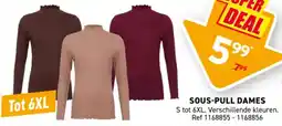 Trafic Sous-pull dames aanbieding