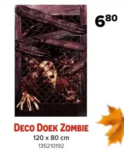 Euroshop Deco doek zombie aanbieding