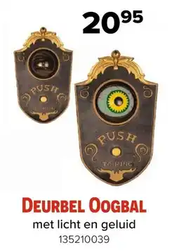Euroshop Deurbel oogbal aanbieding
