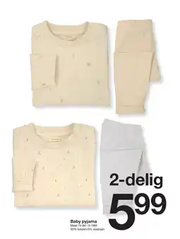 Zeeman Baby Pyjama aanbieding