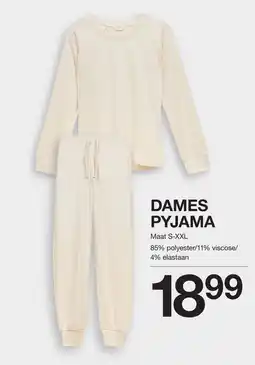 Zeeman Dames pyjama aanbieding