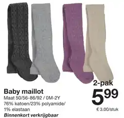 Zeeman Baby maillot aanbieding