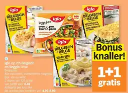 Albert Heijn Iglo op z'n Belgisch en Veggie Love Diepvries aanbieding
