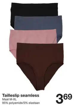 Zeeman Tailleslip seamless aanbieding