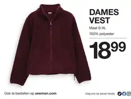 Zeeman Dames vest aanbieding