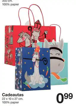 Zeeman Cadeautas aanbieding