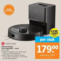Albert Heijn Robotstofzuiger met leegstation aanbieding