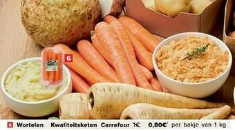 Carrefour Wortelen kwaliteitsketen carrefour aanbieding