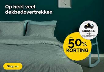 Beter Bed Héél Veel Dekbedovertrekken aanbieding