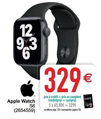 Cora Apple watch s6 aanbieding