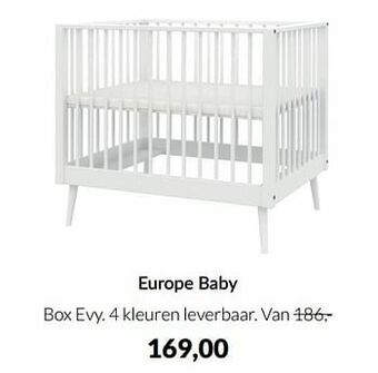 BabyPark Europe baby box evy aanbieding