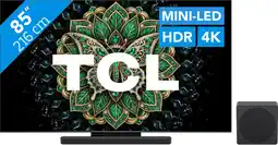 Coolblue TCL QD Mini-led 85 C69K Pro (2026) + TCL A65K aanbieding