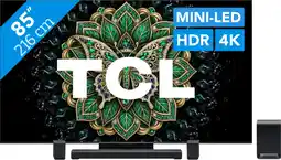 Coolblue TCL QD Mini-led 85 C69K Pro (2026) + TCL S65K aanbieding