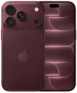 Coolblue Apple iPhone 18 Pro 2TB Bordeaux Rood aanbieding