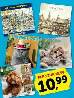 Boekenvoordeel kalender 2027 aanbieding