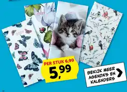 Boekenvoordeel Agenda's en kalenders aanbieding