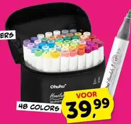 Boekenvoordeel Ohuhu Honolula Alcohol Markers aanbieding