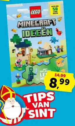 Boekenvoordeel lego minecraft ideeën aanbieding