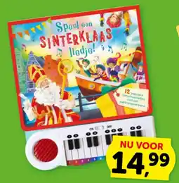 Boekenvoordeel Speel een Sinterklaas liedje! aanbieding