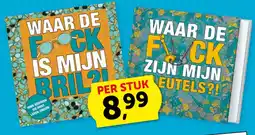 Boekenvoordeel Waar de fuck is mijn bril aanbieding