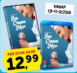 Boekenvoordeel Ice Cream Man aanbieding