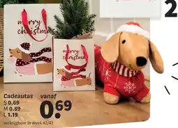 Wibra Cadeautas aanbieding