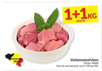 Intermarché Varkensstoofvlees aanbieding