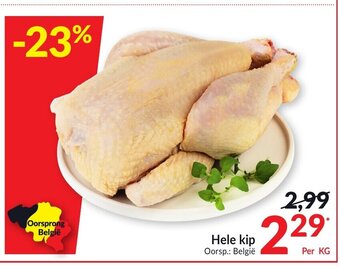 Intermarché Hele kip per kg aanbieding