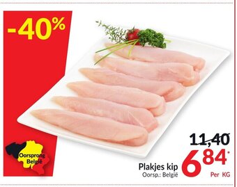 Intermarché Plakjes kip per kg aanbieding