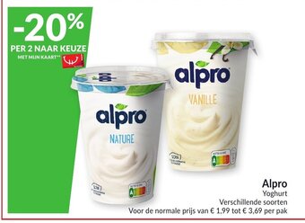 Intermarché Alpro Yoghurt per pak aanbieding
