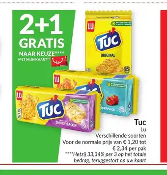 Intermarché Tuc Lu per pak aanbieding