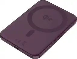 Coolblue BlueBuilt Batterie Externe Sans Fil avec Qi2 et MagSafe 5000 mAh avec Charge Rapide 20 Watts Mauve aanbieding