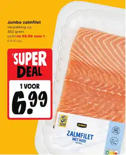 Jumbo Jumbo zalmfilet aanbieding