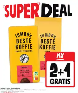Jumbo Jumbo's beste dessert koffie aanbieding